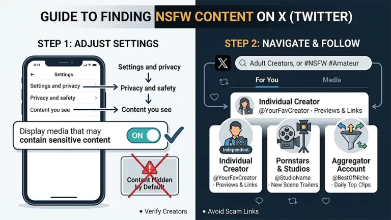Best Porn on Twitter/X: How to Find NSFW Accounts