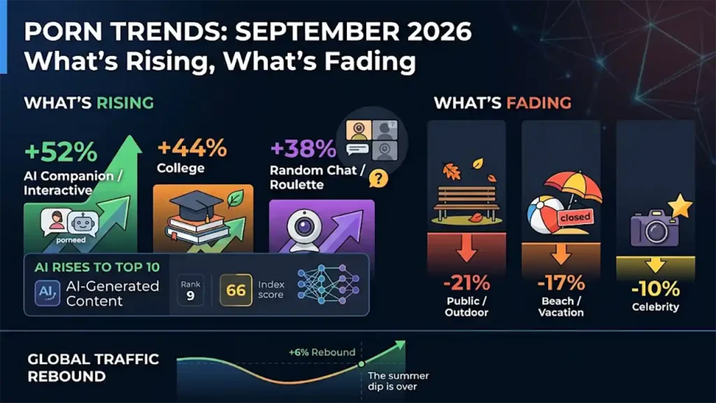 Porn trends September 2026 report