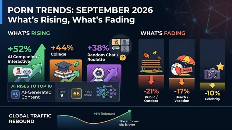 Porn Trends September 2026: What’s Rising, What’s Fading